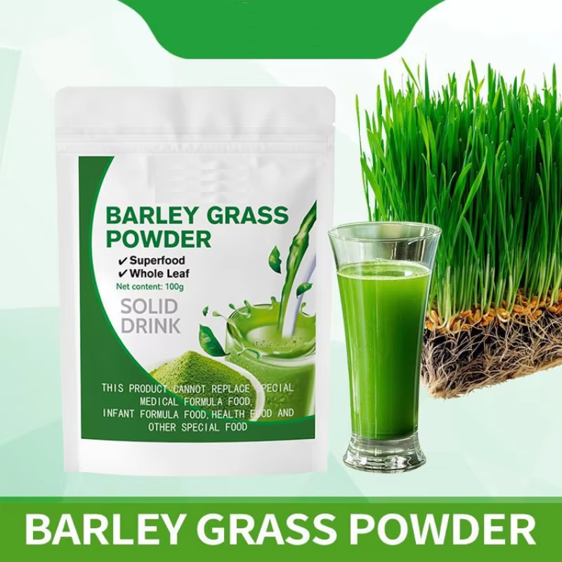 Private Label Organic Wheatgrass Powder Natural Barley Grass Powder Herbal Supplements