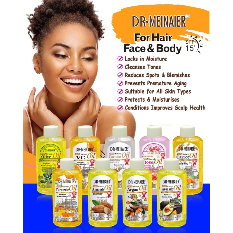 Hot Sale Private Label Natural  Full Body Massage Oil High Quality  Turmeric Oil Super Whitening Oil Skin