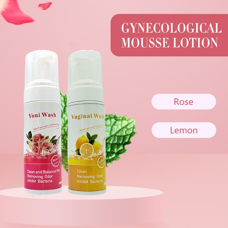 60ml Private Label Yoni Cleanse Products Intimate Vagina Wash Feminine Hygiene Yoni Foam Wash
