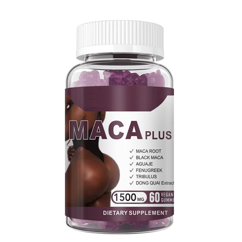 MACA Gummies Booty for Curves Extreme Hip Big Butt OEM/ODM/OBM Pectin Sea Moss Gummies Vegan Vitamin Magnesium Health Supplement