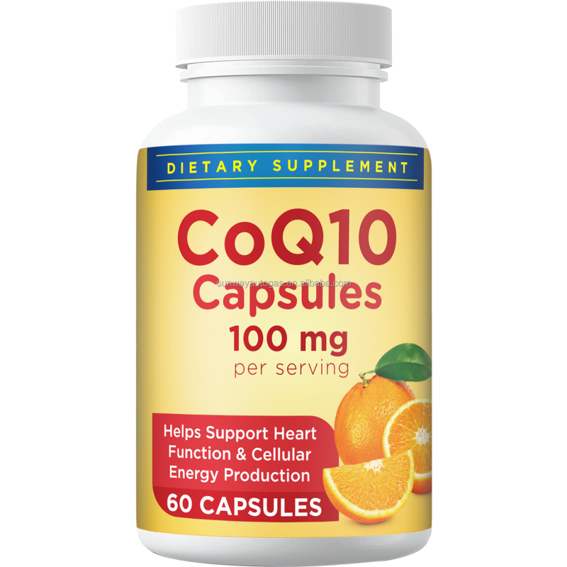 OEM Customizable Labels High Quality COQ10 Capsules Herbal Supplements Competitive Price