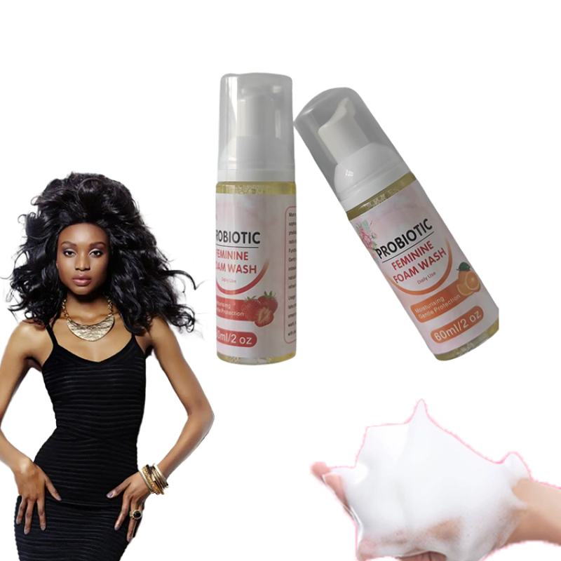 Hot Sale 100% Natural Organic Herbal Yoni Wash pH Balancing Vaginal Gel with Feminine Intimate Hygiene Probiotics