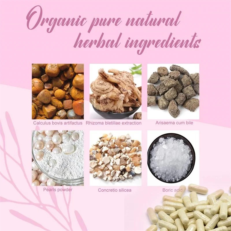 Vagina Cleansing Pill Yoni Pops Pussy Tightening Suppositories Boric Acid Capsules Anti Odor Yeast Infection Detox Pearls