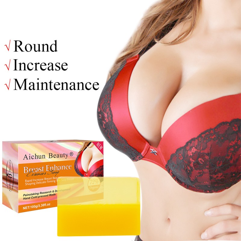 Breast Beauty Bi-Color Handmade Soap Breast Curve Lifting Moisturizing Emollient Gentle Skin Care Handmade Soap