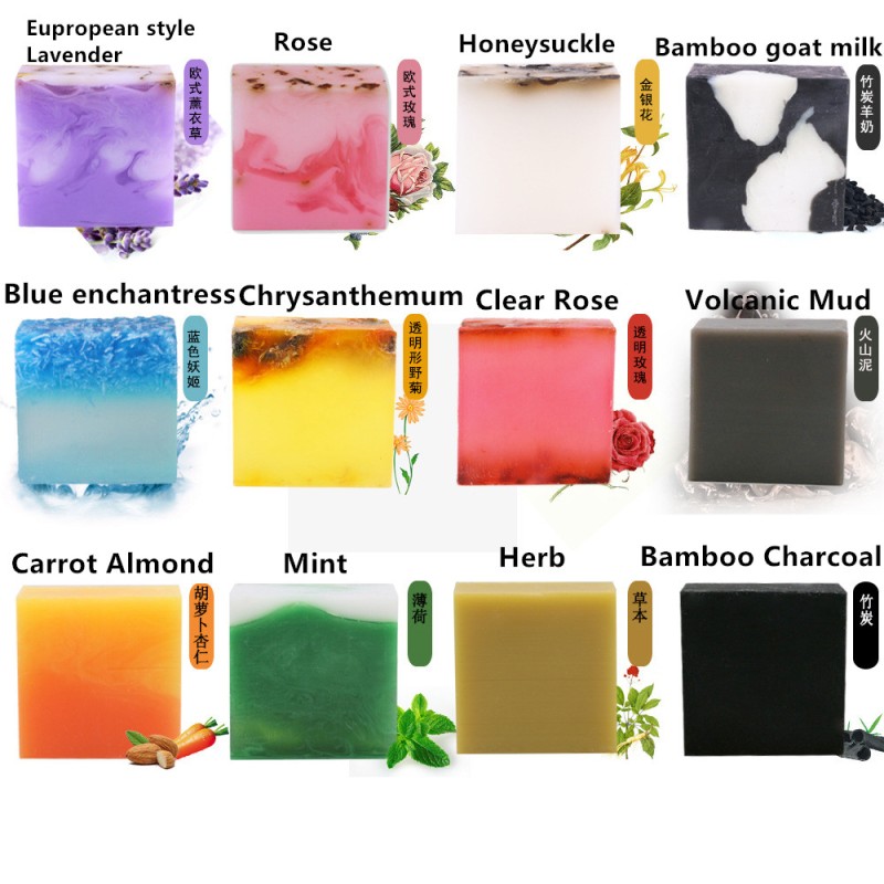 Private Label PH Balance Soap Women Wash Cleaning Bubble Foam Organic Handmade Bar Rose Shea Butter Honey Vegan