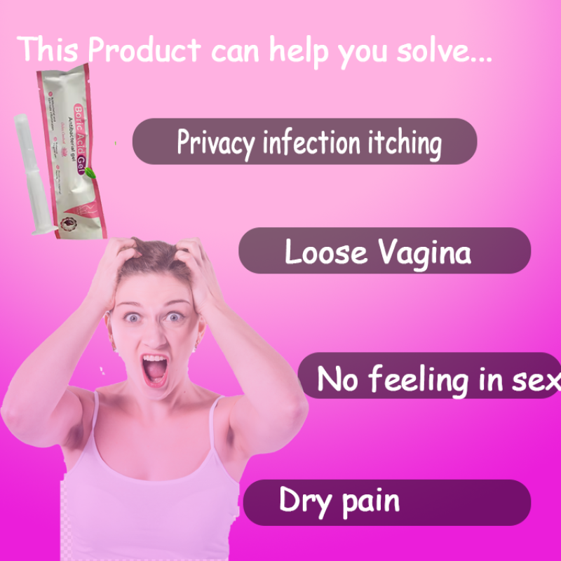 Wholesale Hot Selling Boric Acid Gel Rich in Various Precious China Herbs for Vaginal Tightening and Antibacterial Cleaning