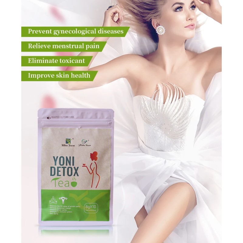 100% Original Herbal Tampon Yoni Pearl Purge Odd Vaginal Smell Cleaning Vaginal Dryness Cure