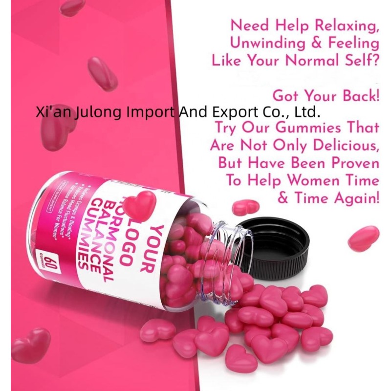 PMS Gummies Manufacturer - OEM/ODM Sugar Free Hormone Balance