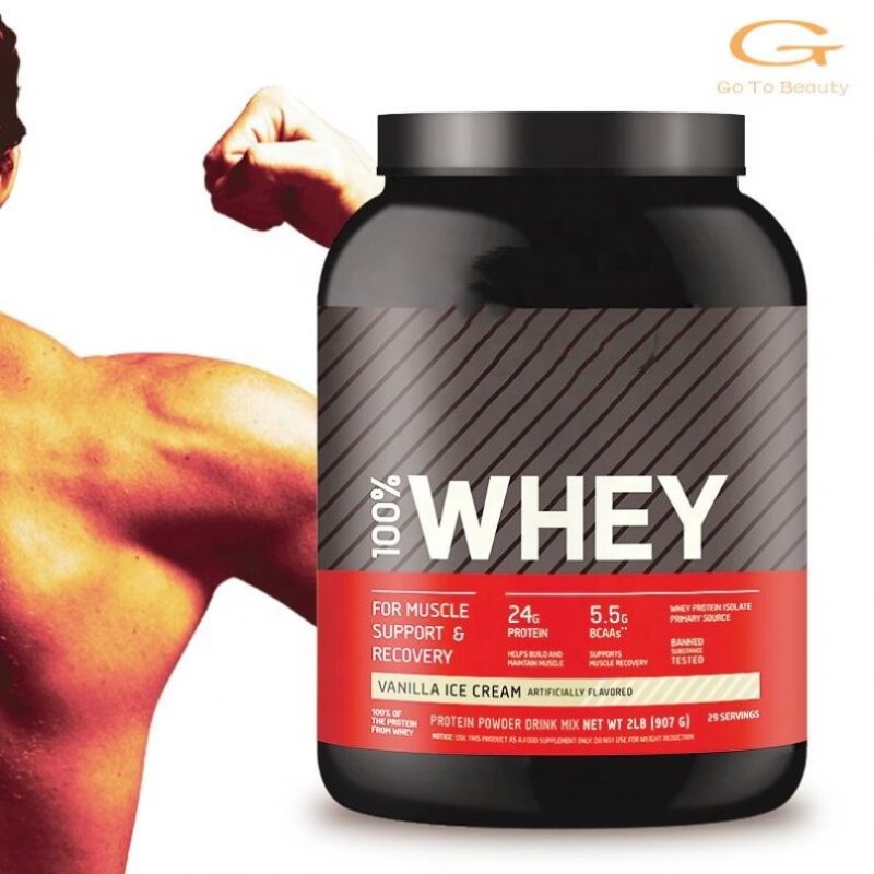 Whey Protein Powder Supplier - OEM Vanilla Ice Cream Flavor Isolate