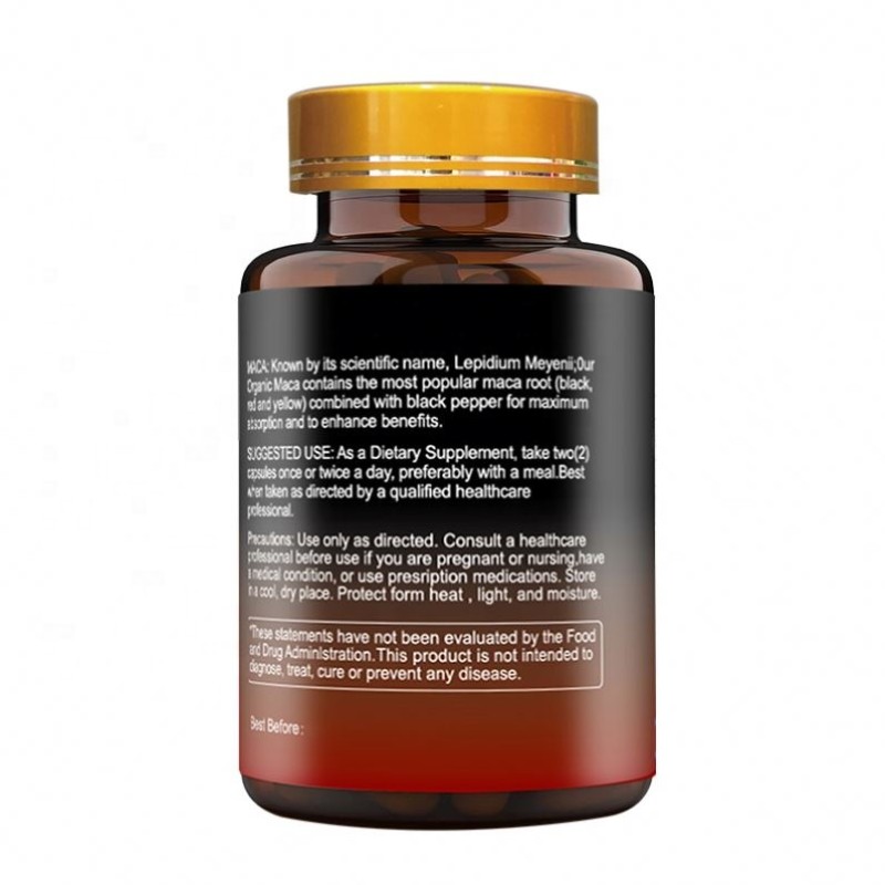 Maca Capsules Factory - OEM Natural Dietary Supplement Pills