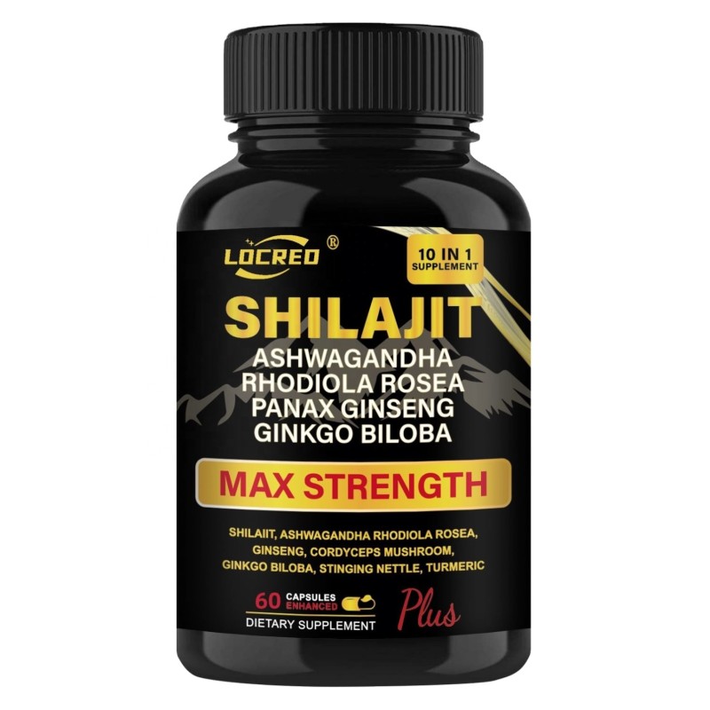 Shilajit Capsules Factory - Ashwagandha Extra Strength 60 Capsules
