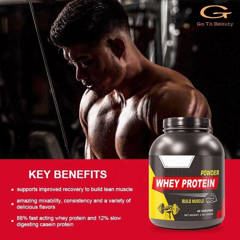 Whey Protein Powder Supplier - OEM Custom Logo High Content Protein