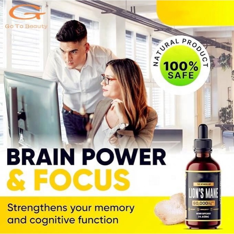 Lions Mane Extract Manufacturer - OEM Private Label Oral Liquid Drops