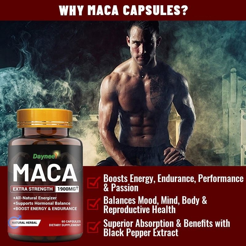 Maca Capsules Factory - OEM Natural Dietary Supplement Pills