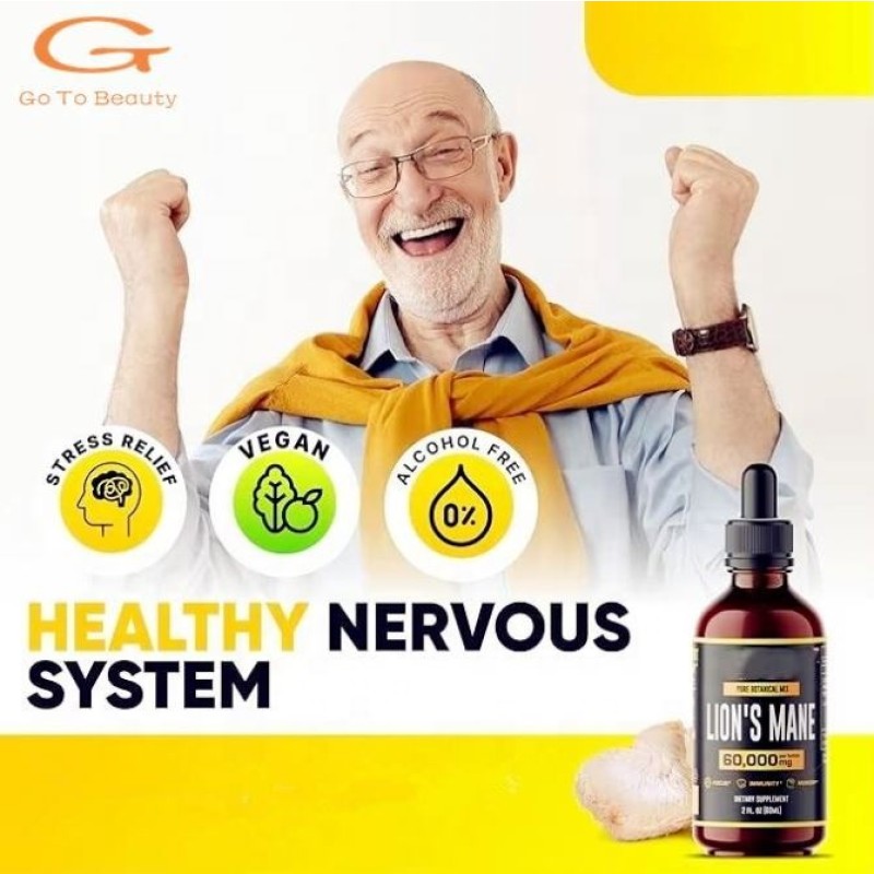 Lions Mane Extract Manufacturer - OEM Private Label Oral Liquid Drops