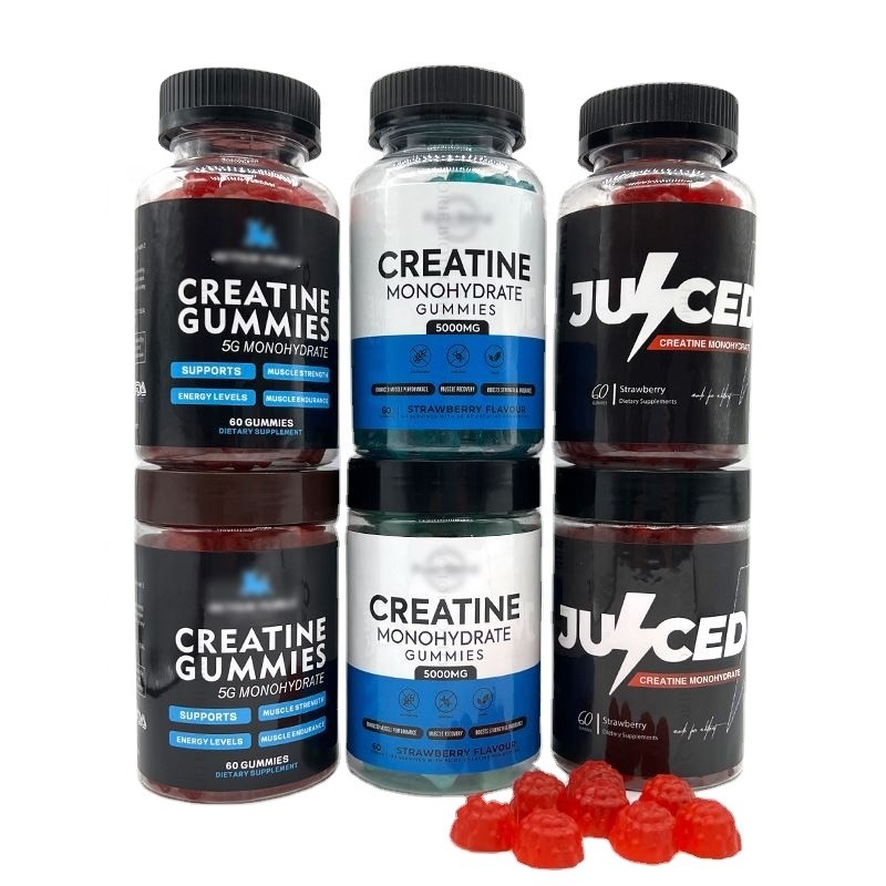 Creatine Gummies Supplier - OEM Muscle Builder Monohydrate Candy