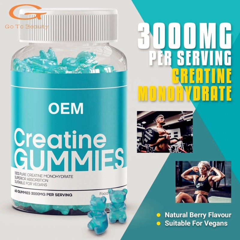 Creatine Gummies Supplier - OEM HCL Muscle Building Supplement