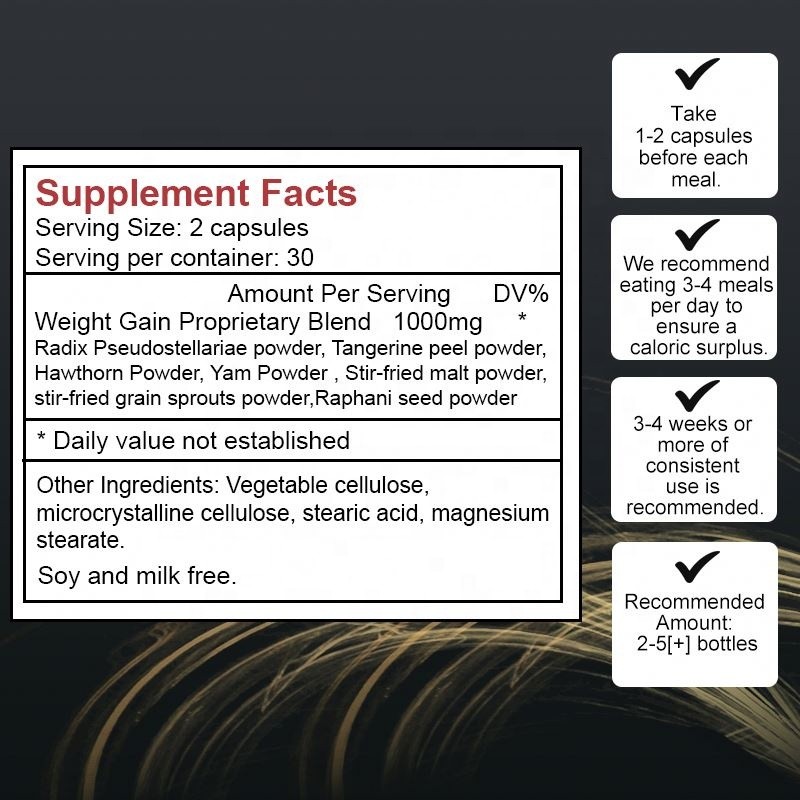 Weight Gain Tablets Manufacturer - Appetite Enhancer Herbal Pills