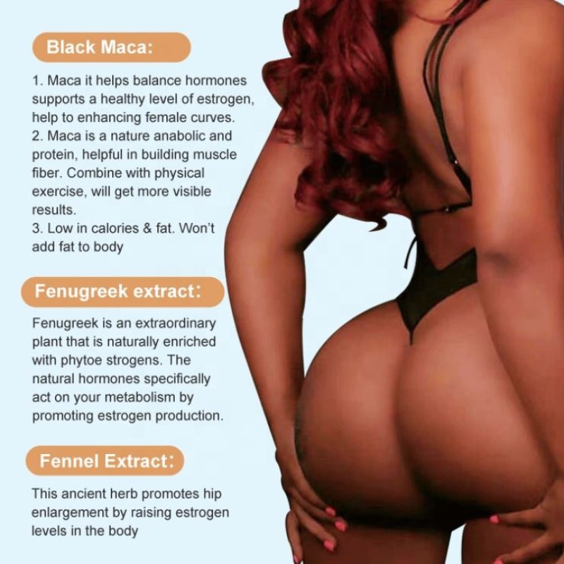 Maca Pills Supplier - Aguaje Booty Hip Enlargement Capsule