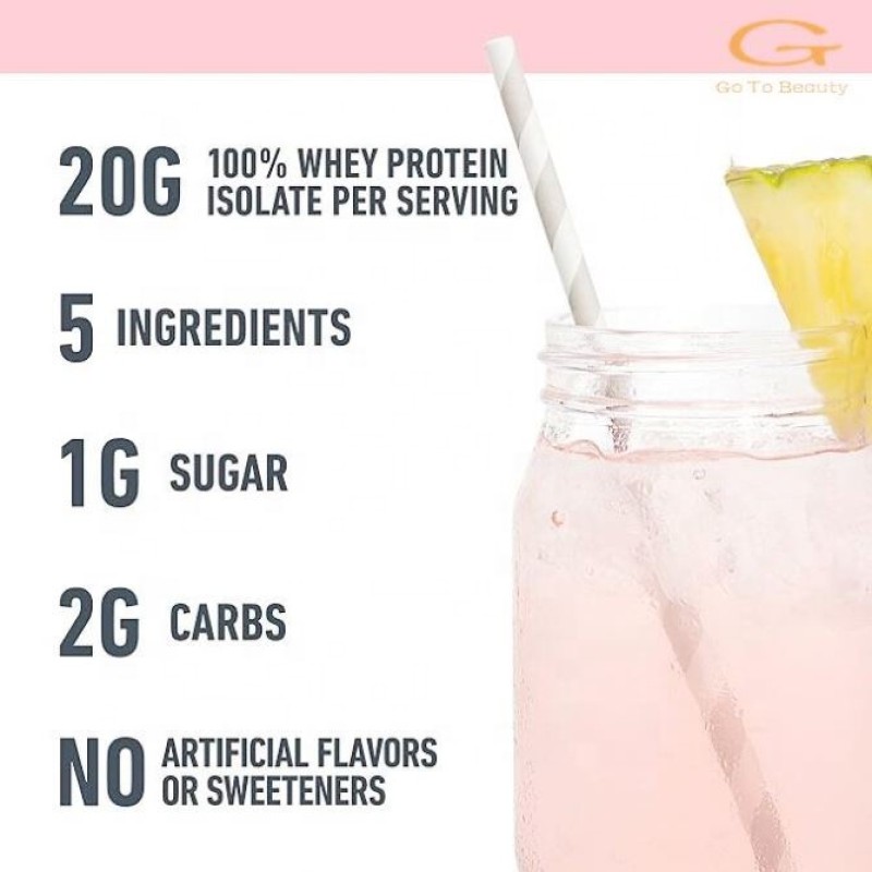 Whey Protein Isolate Powder Manufacturer - Zero Lactose Zero Sugar Formula