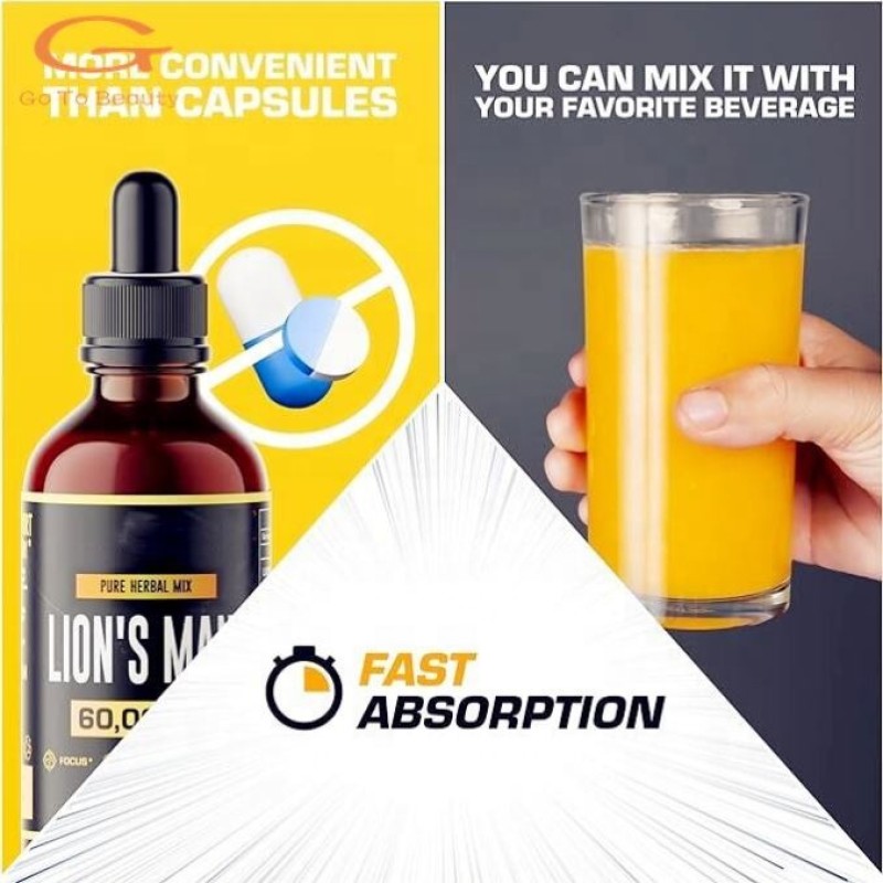 Lions Mane Extract Manufacturer - OEM Private Label Oral Liquid Drops