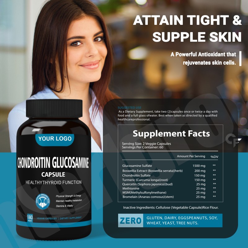 Glucosamine Chondroitin Capsules Manufacturer - Plus Vitamin D Complex