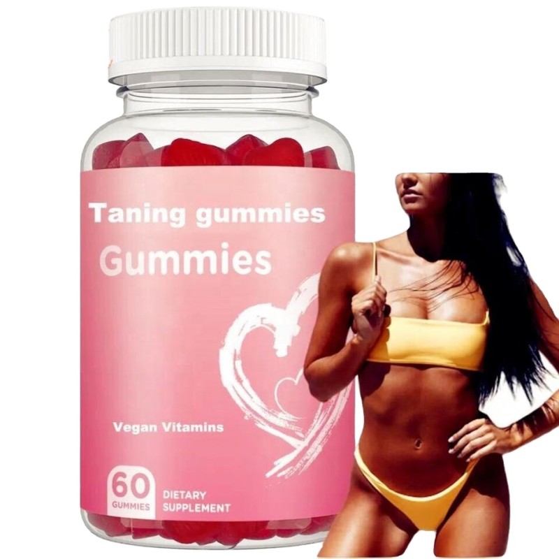 Tanning Gummies Supplier - OEM Sun Activated Vitamin C Zinc