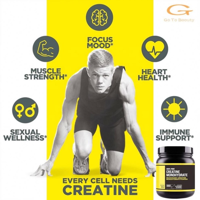 Creatine Protein Powder Manufacturer - Customized Micronized for Adults
