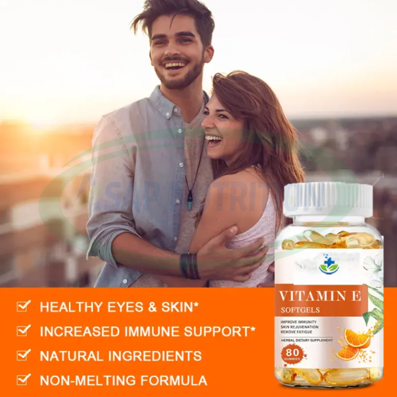 Vitamin E Softgels Supplier - Private Label 400iu Skin Hair