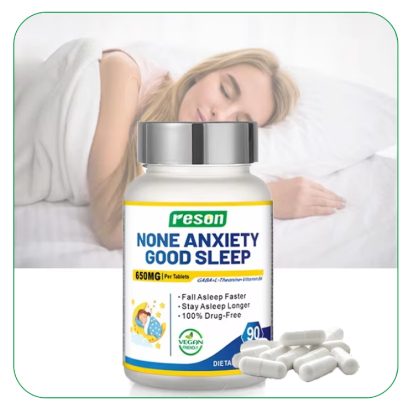 Melatonin Capsules Manufacturer - OEM GABA L Theanine Women