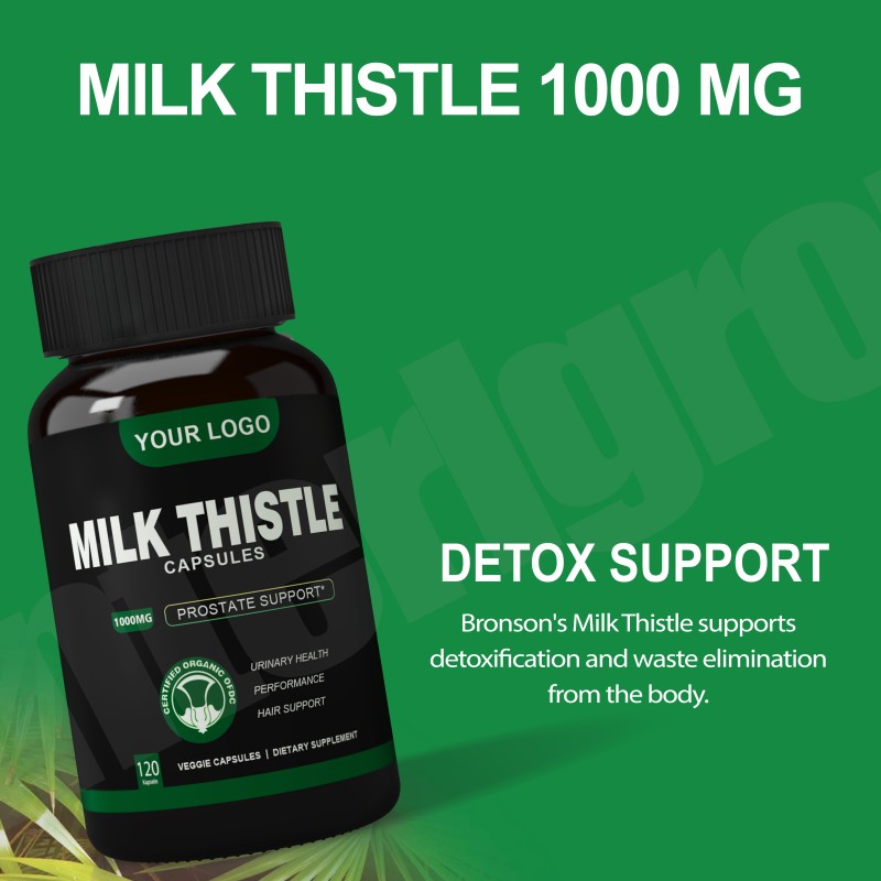 Milk Thistle Capsules Manufacturer - Health Care Silymarin