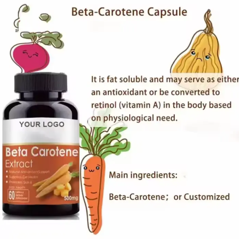 Vitamin C Tablets Factory - OEM Beta Carotene Immune Support