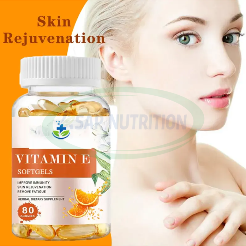 Vitamin E Softgels Supplier - Private Label 400iu Skin Hair