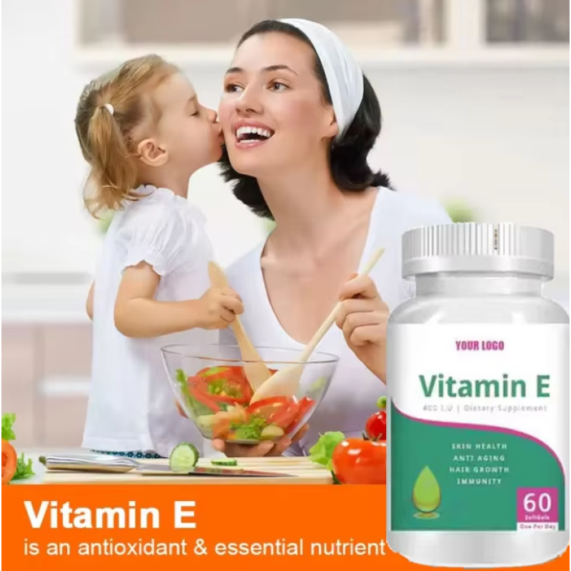 Vitamin E Capsules Factory - Halal Antioxidant Immune Support