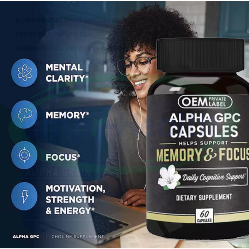 Nootropic Capsules Factory - Alpha Brain Premium Focus Memory