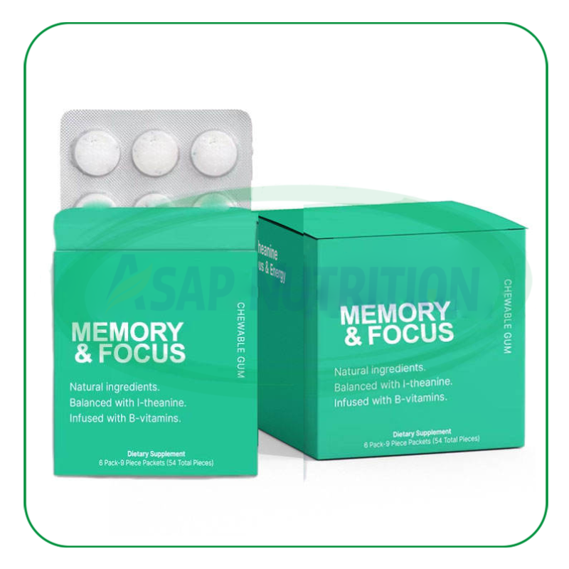 Nootropic Gum Factory - Private Label Memory Focus Tablets