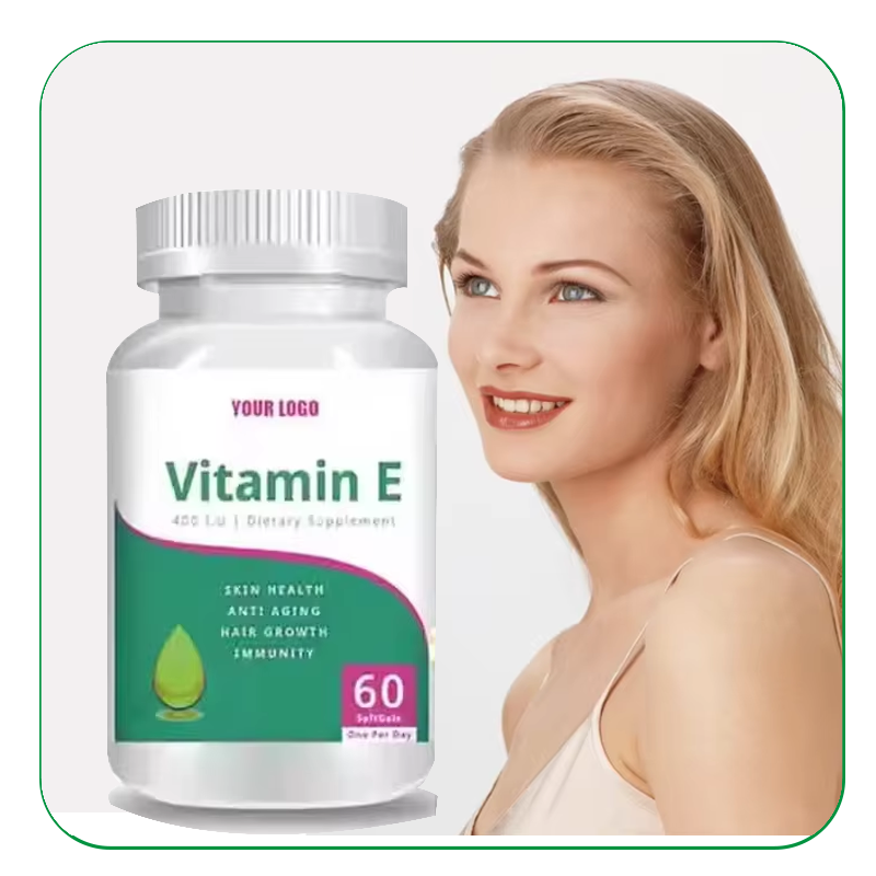 Vitamin E Capsules Factory - Halal Antioxidant Immune Support