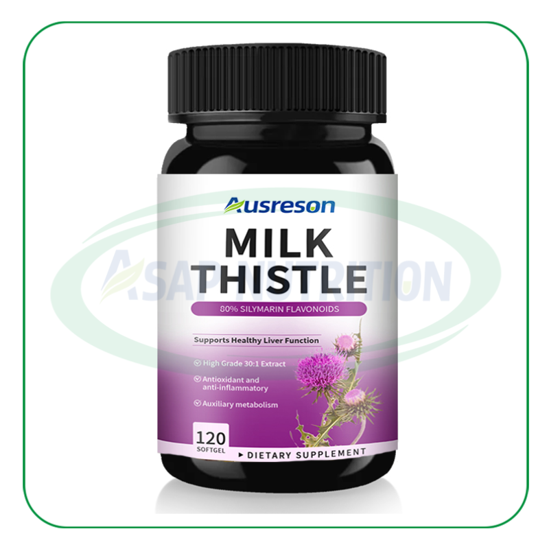 Milk Thistle Capsules Factory - OEM 500mg Silymarin Extract