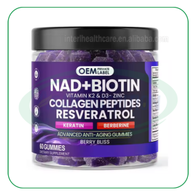 NAD+ Gummies Manufacturer - Private Label Niacinamide Biotin