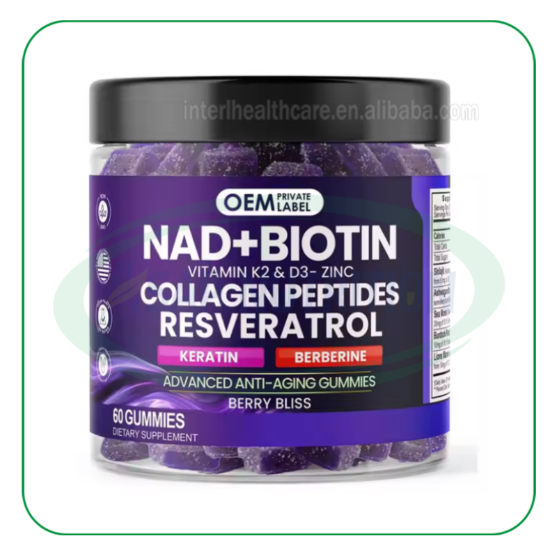 NAD+ Gummies Manufacturer - Private Label Niacinamide Biotin