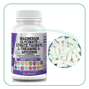 Magnesium Complex Capsules Manufacturer - 12 in 1 Glycinate Citrate Blend