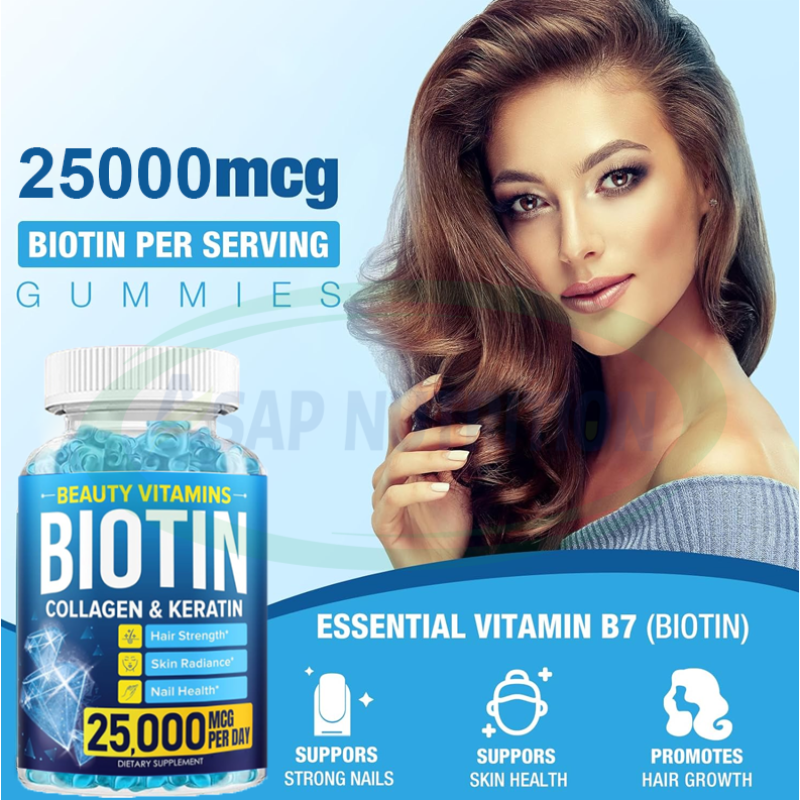 Biotin Gummies Factory - OEM Super Biotin Vitamin C B7