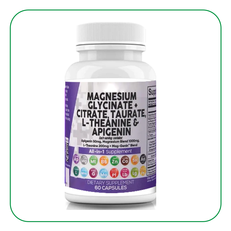 Magnesium Complex Capsules Manufacturer - 12 in 1 Glycinate Citrate Blend