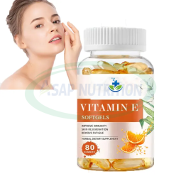 Vitamin E Softgels Supplier - Private Label 400iu Skin Hair