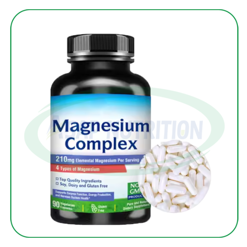 Magnesium Complex Capsules Supplier - OEM Energy Sleep Brain Supplement