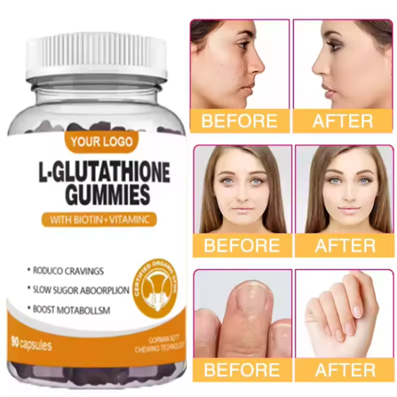 L-Glutathione Gummies Supplier - Bulk Skincare Whitening