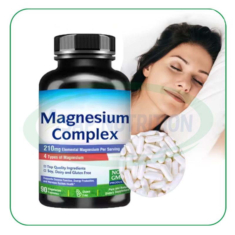Magnesium Complex Capsules Supplier - OEM Energy Sleep Brain Supplement