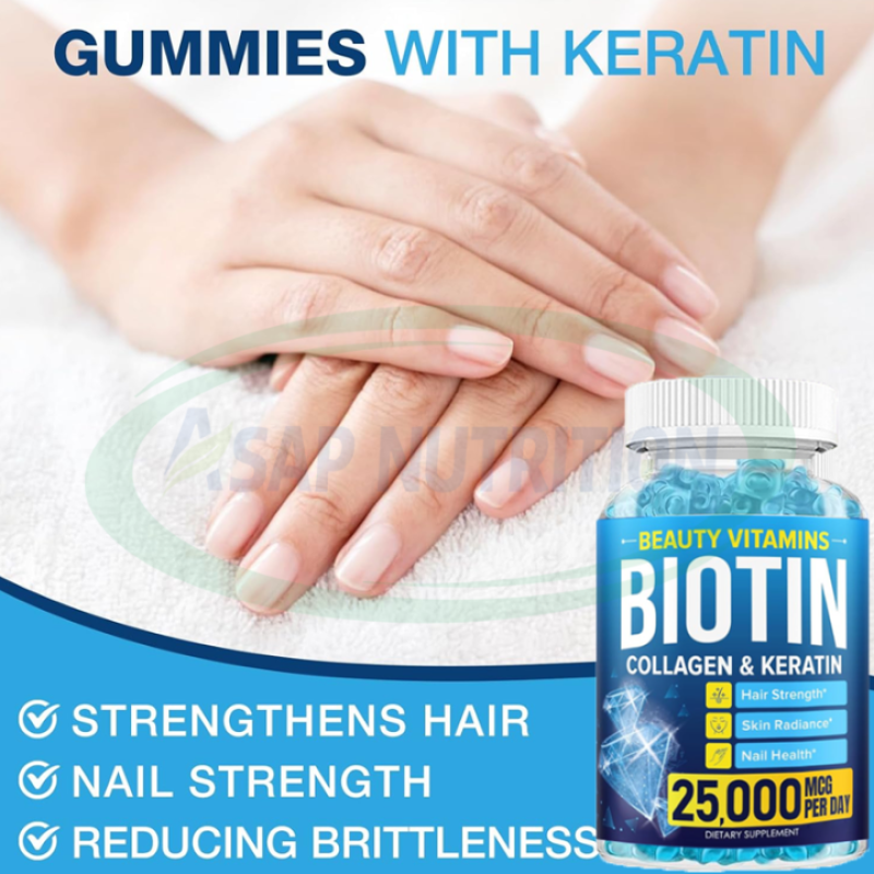 Biotin Gummies Factory - OEM Super Biotin Vitamin C B7