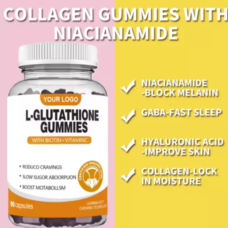 L-Glutathione Gummies Supplier - Bulk Skincare Whitening