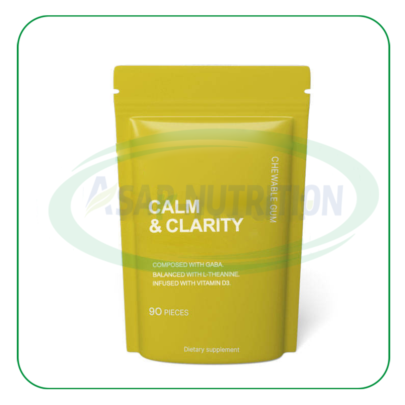 Calm Gum Factory - OEM GABA Vitamin D3 Mood Supplement